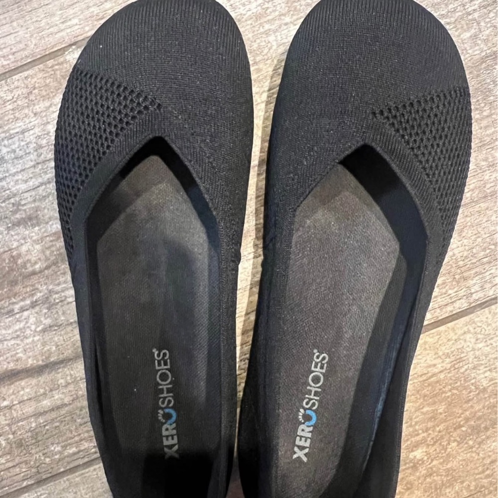 Xero Shoes Phoenix Women's Knit Black Flats